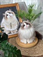 Wool Felt Pet Sculpture | Custom Full - Body Memorial custom wool felt pet memorial keepsake by Soft Hours