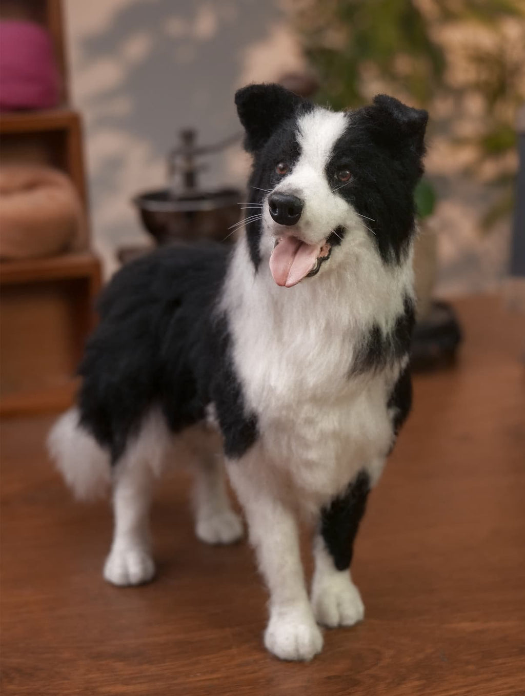 Wool Felt Pet Sculpture | Custom Full - Body Memorial custom wool felt pet memorial keepsake by Soft Hours